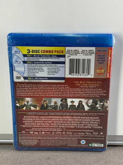 Pirates of the Caribbean: At World's End (Blu-ray, 2007) Sealed