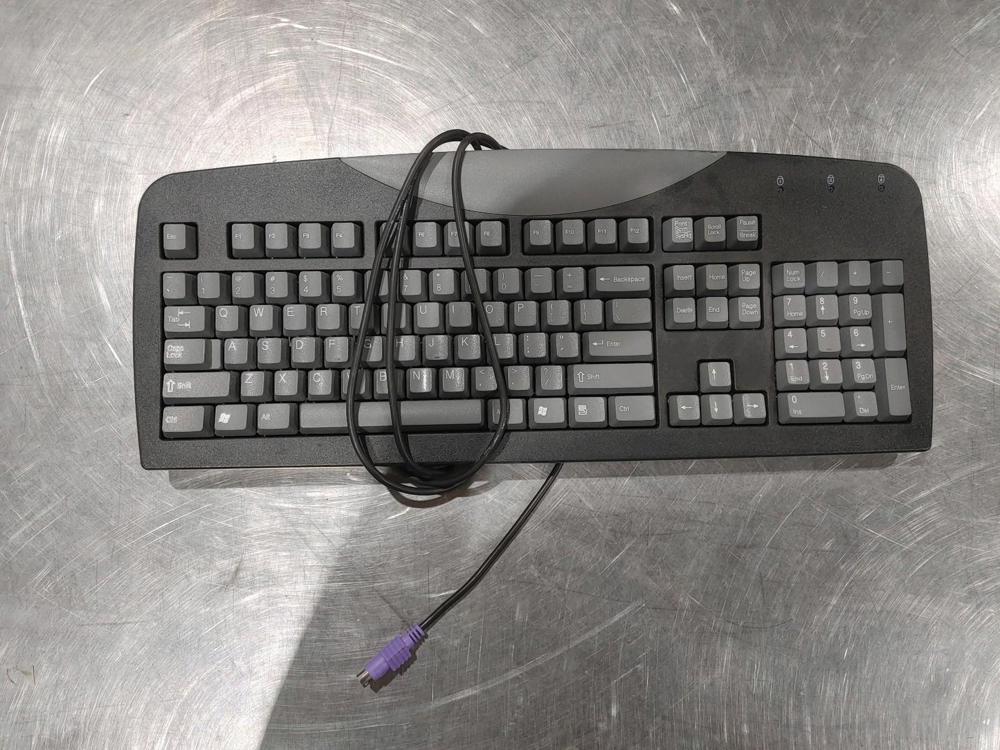Gateway SK9921 Full Size PS/2 Keyboard Black - Fair