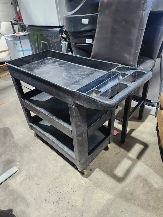 Rolling Rubbermaid Utility Cart