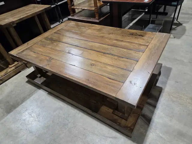 Homemade Wooden Coffee Table