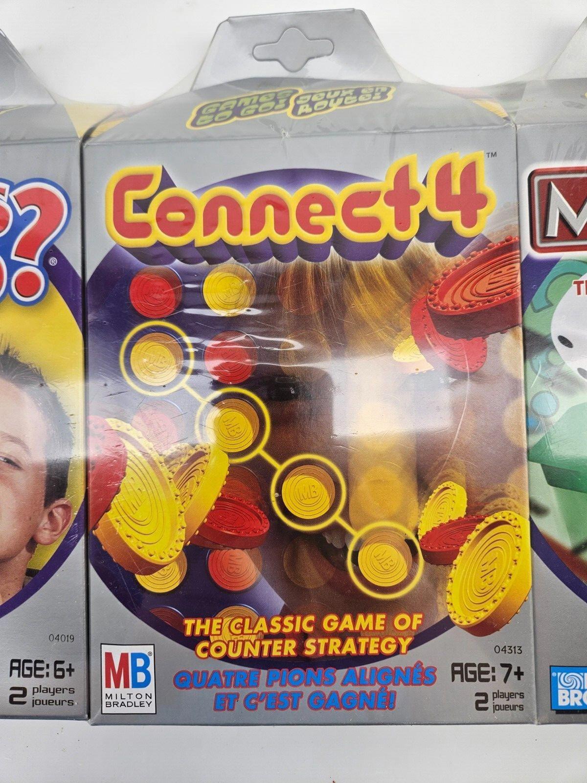 Travel Games To Go - Clue - Guess Who - Connect 4 - Monopoly