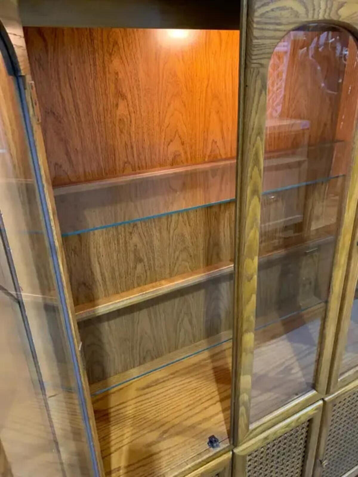 House of Braemore Oak China Cabinet
