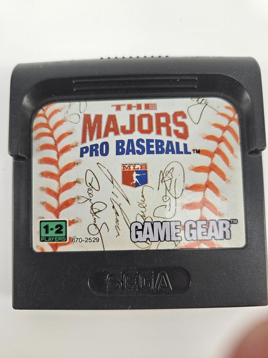 Sega Game Gear - The Majors Pro Baseball (1992) - Cartridge Only