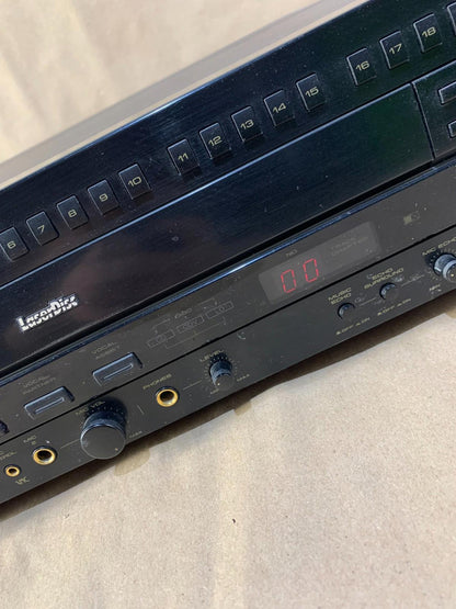 Vintage Pioneer Karaoke Laser Disc Player CLD-V710 Made in Japan 1990