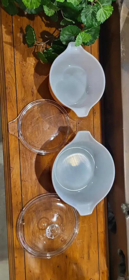 Pyrex Golden Wheat Casserole Dishes