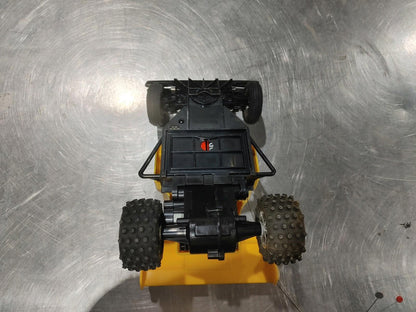 Good Condition Radio Shack 2-Speed Aero Buggy RC Car Yellow Untested No Remote