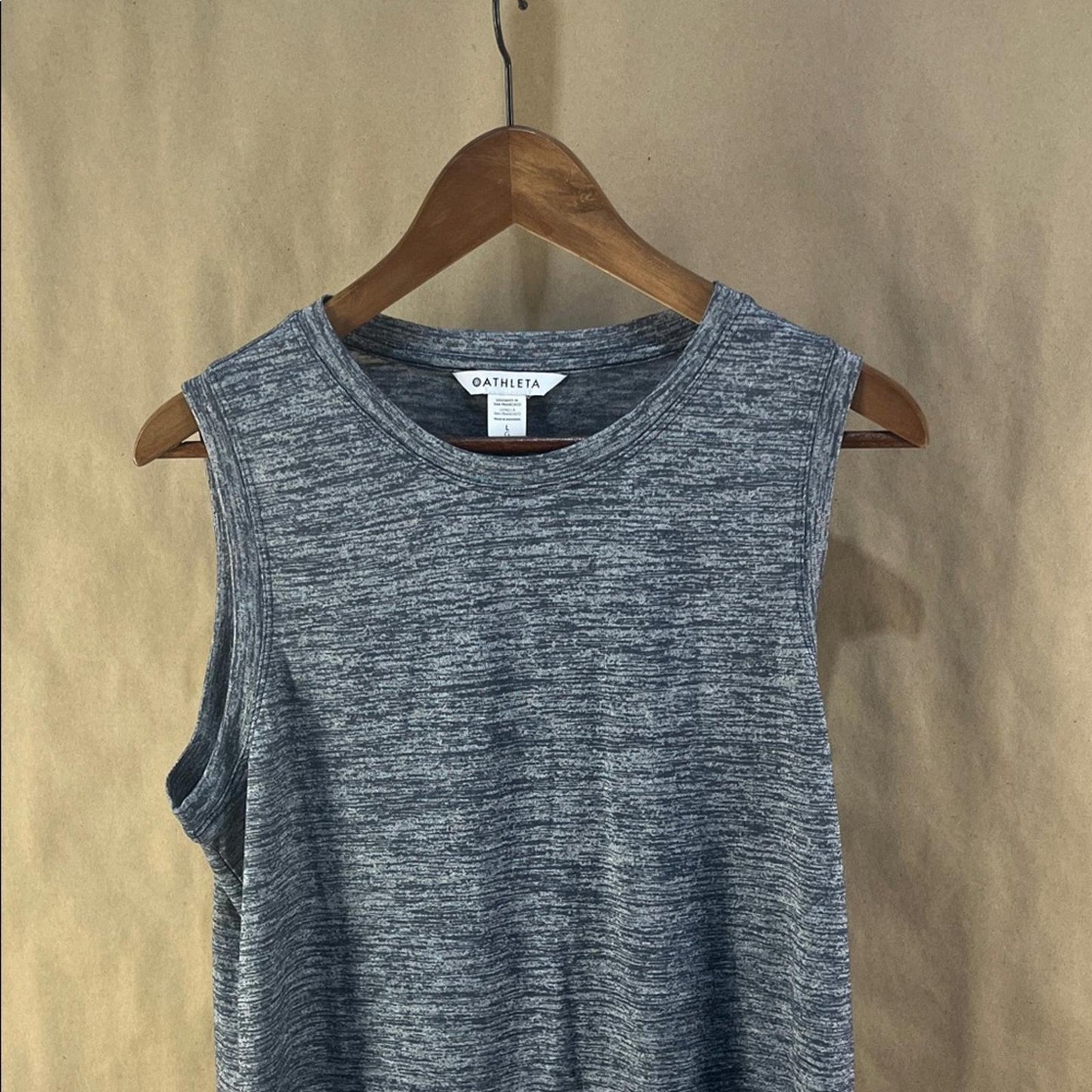 Athleta Women’s Gray Sleeveless Top (Size L)