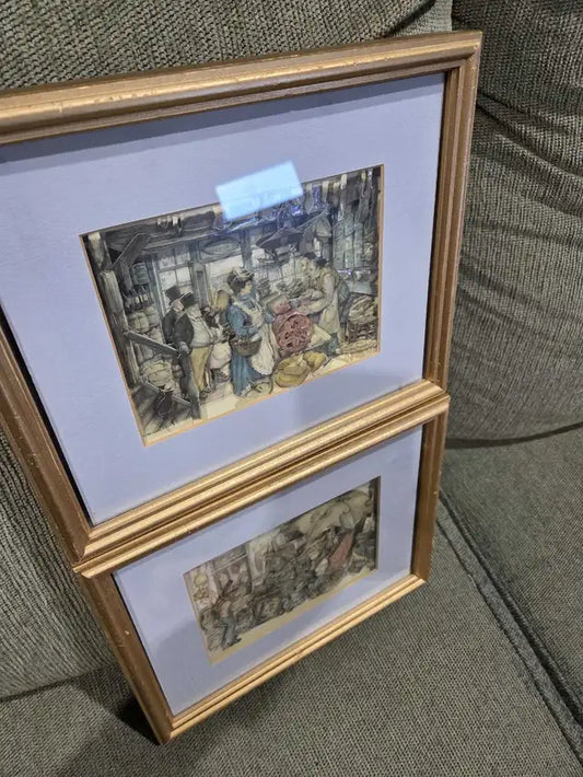 Anton Pieck 3D Wooden Art - 1966