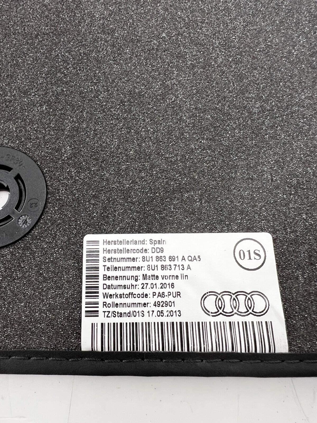 For Audi Exclusive Carpet Car Mats 4pc – OEM Quality Velour