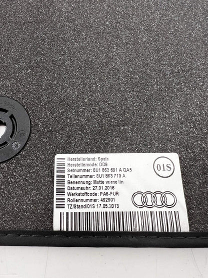 For Audi Exclusive Carpet Car Mats 4pc – OEM Quality Velour
