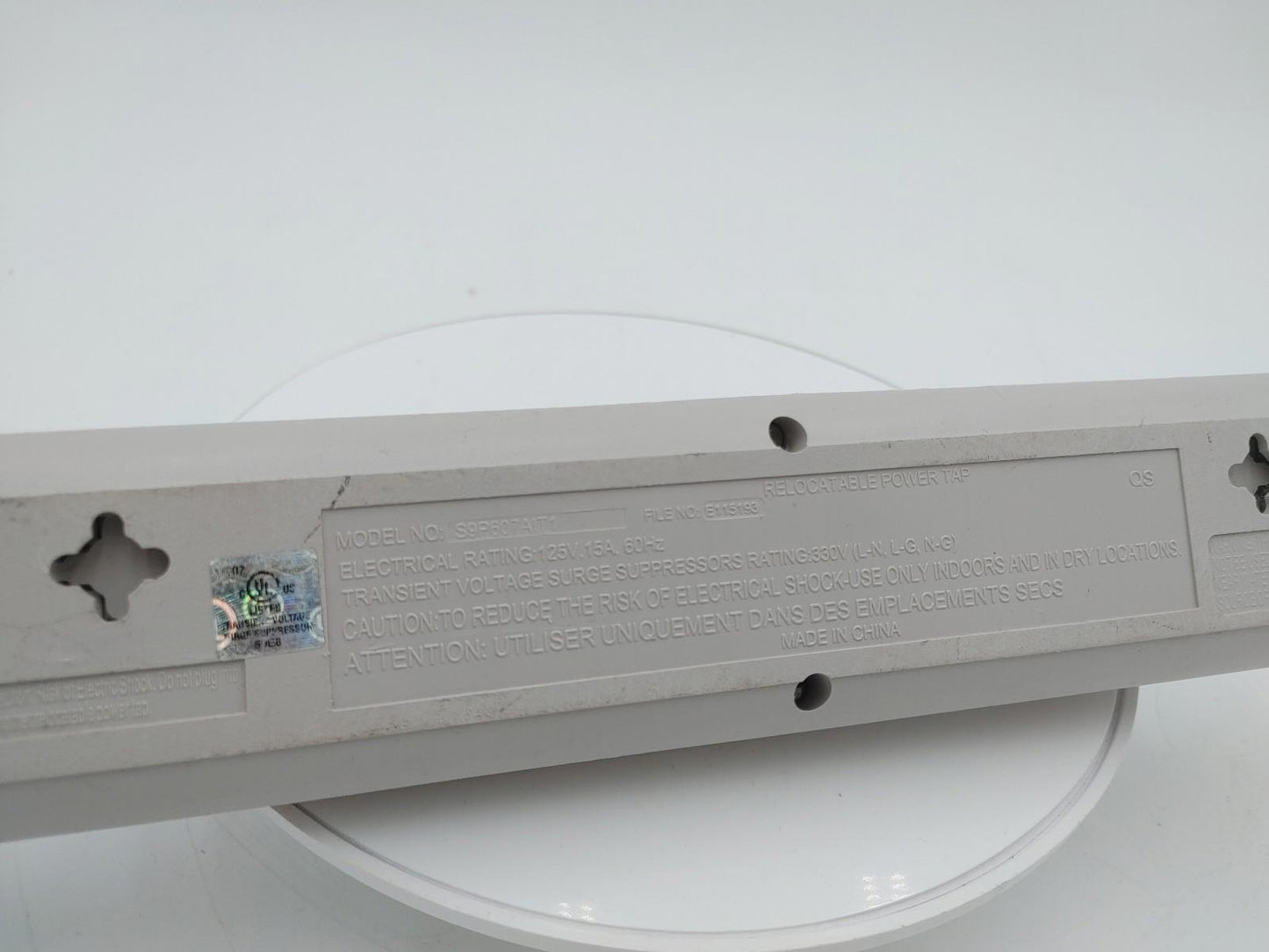 Good Condition S9P607AIT1 Surge Protector FMI/RMI Filter Grey Tested Working