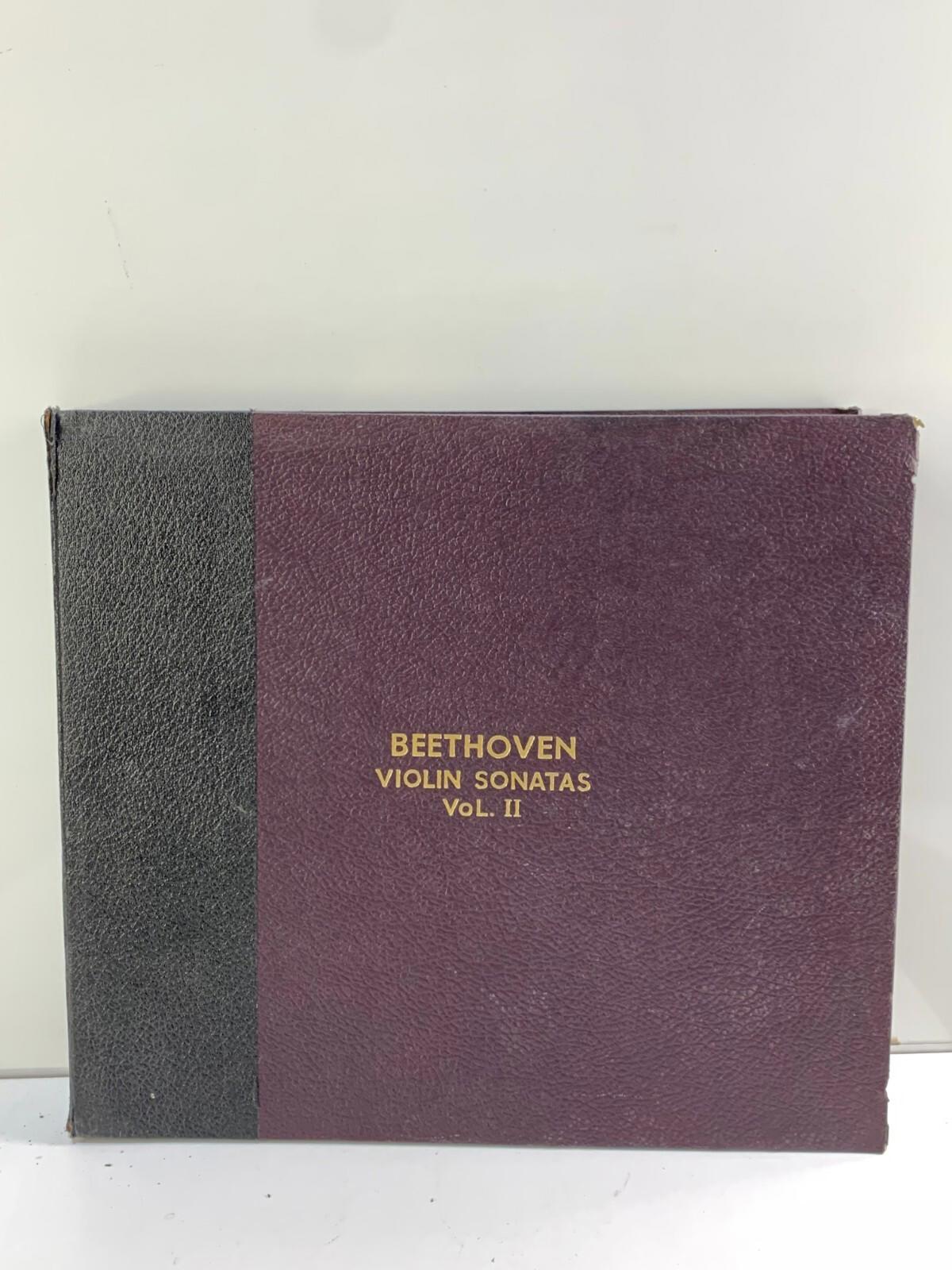 Beethoven violin sonatas vol. II set of vinyl