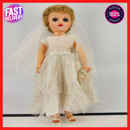Dee An Cee Doll - Wedding Dress - 17.5 inches