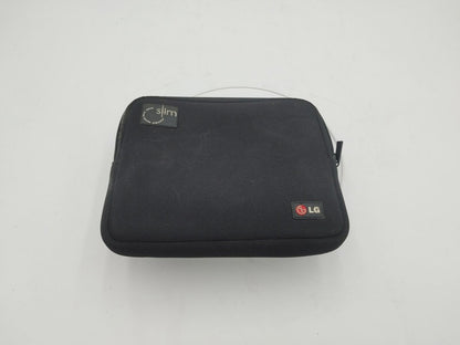 Good Condition LG Portable Super Multi Drive GP08NU6W White w/Case&Cable Working