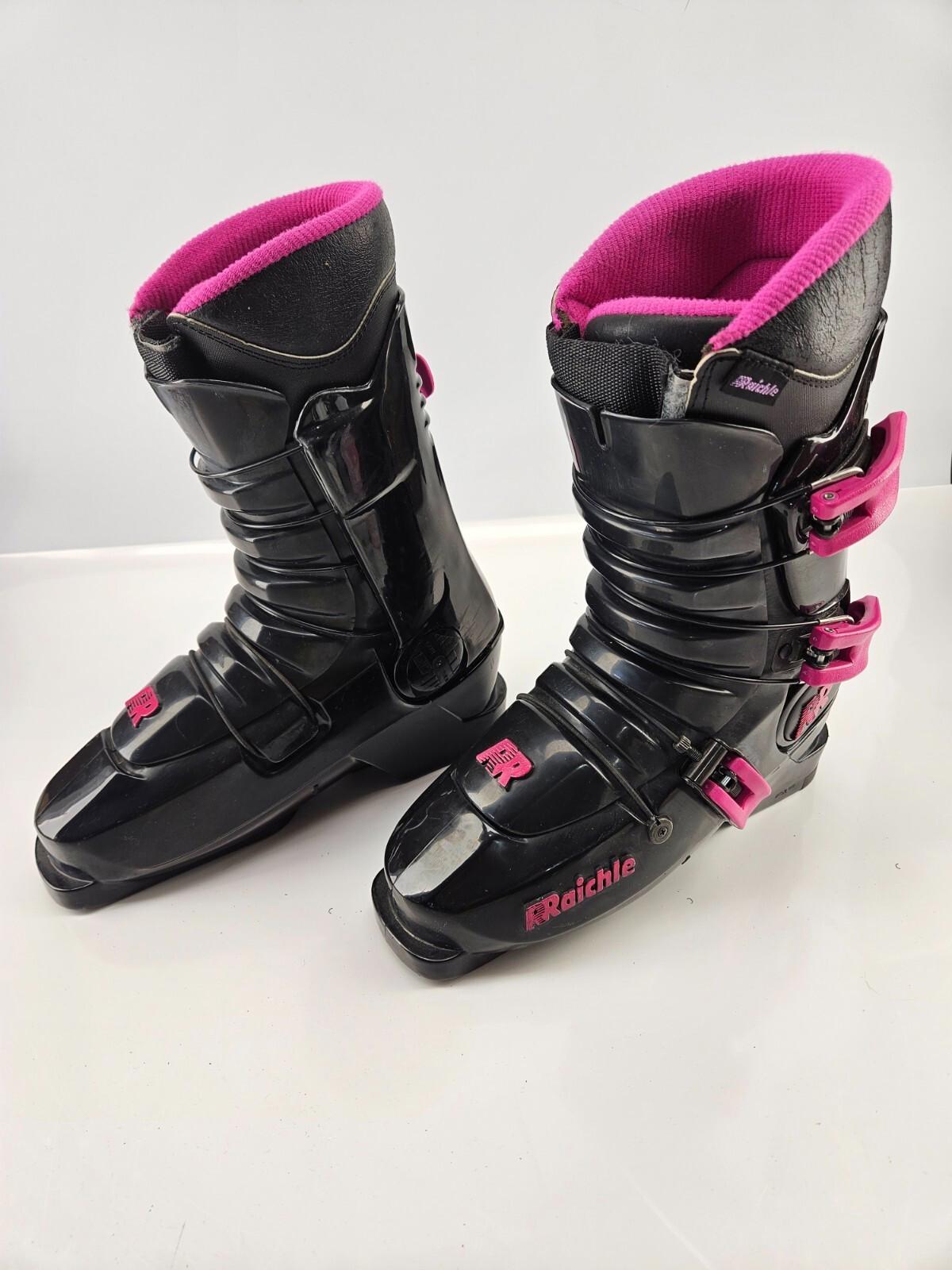 Raichle Fleton Slalom Ski Boots Womens Size 7 - 293mm