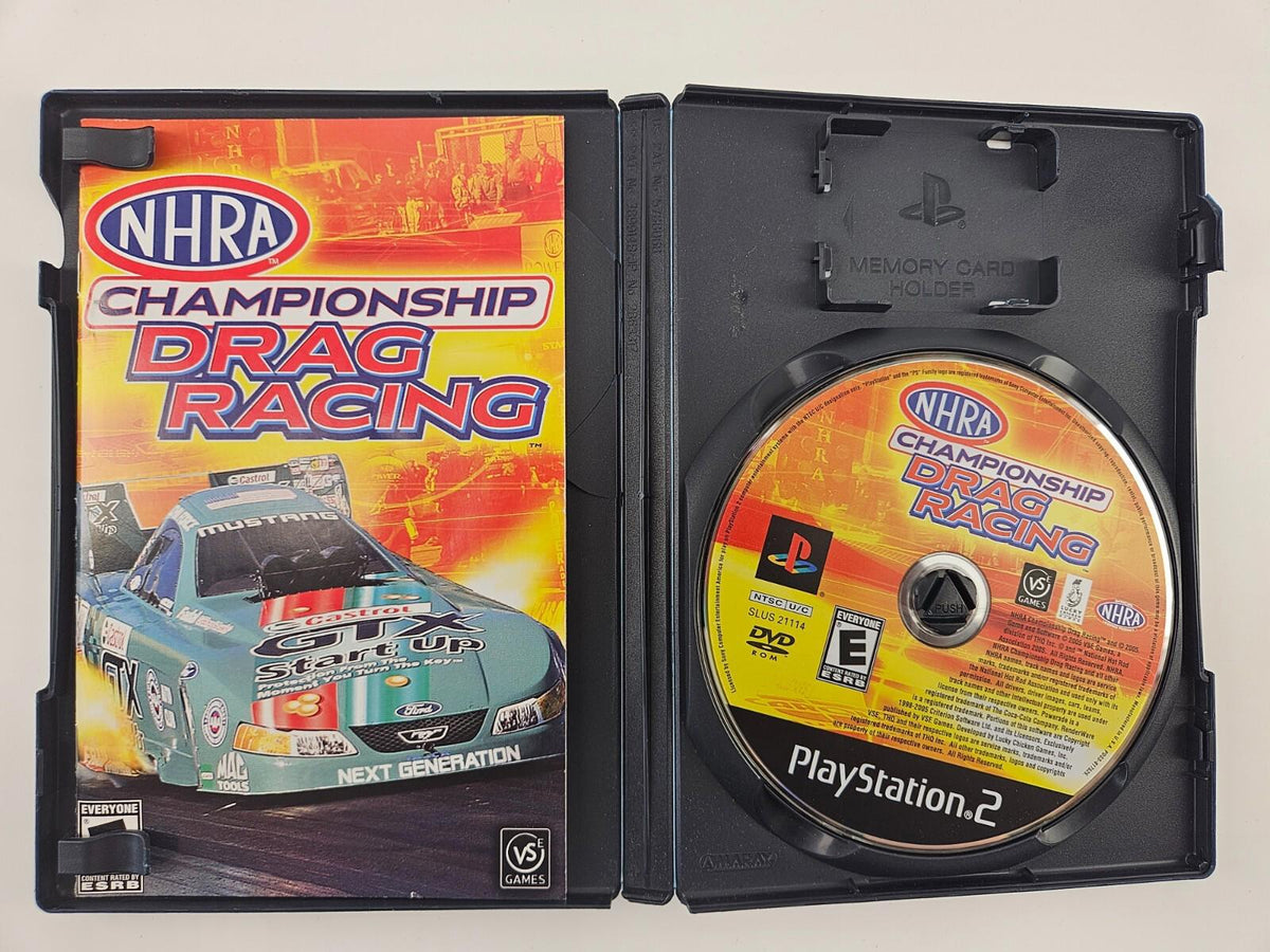NHRA Championship Drag Racing (PlayStation 2 PS2)