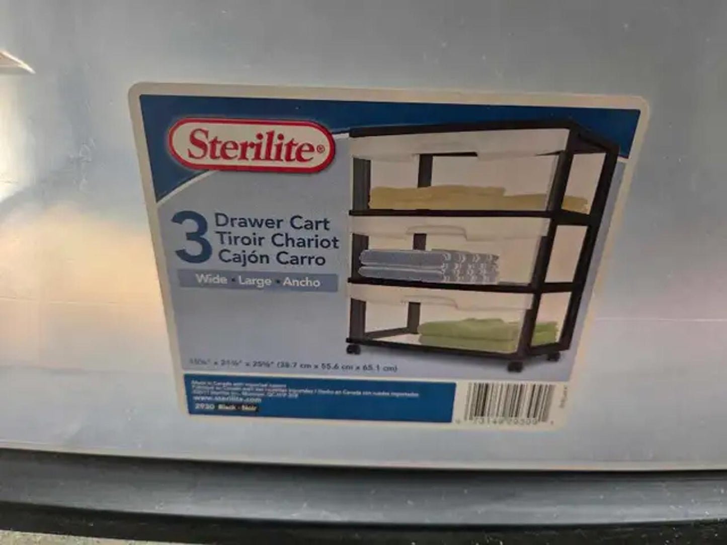 Sterilite Storage Drawers - 2 Available