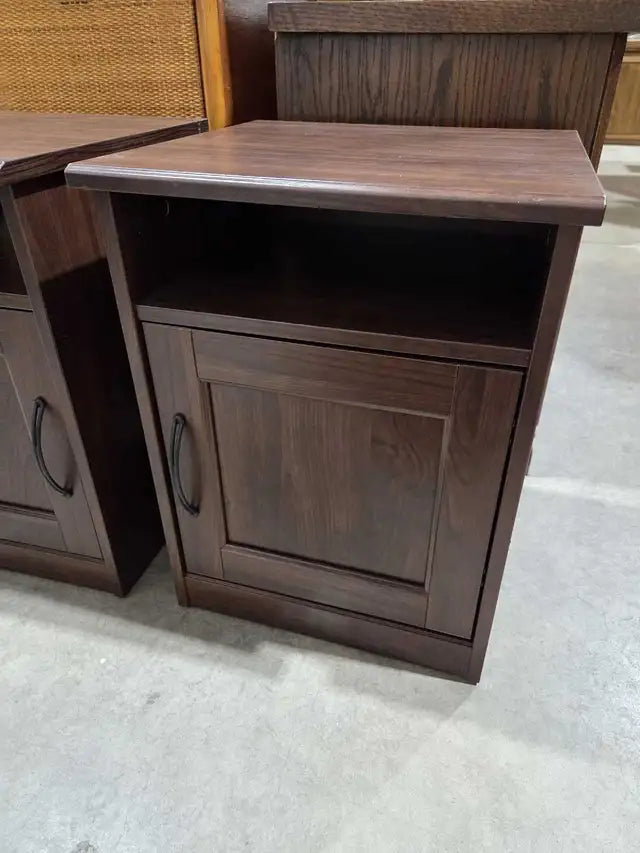 Wooden Nightstand Set