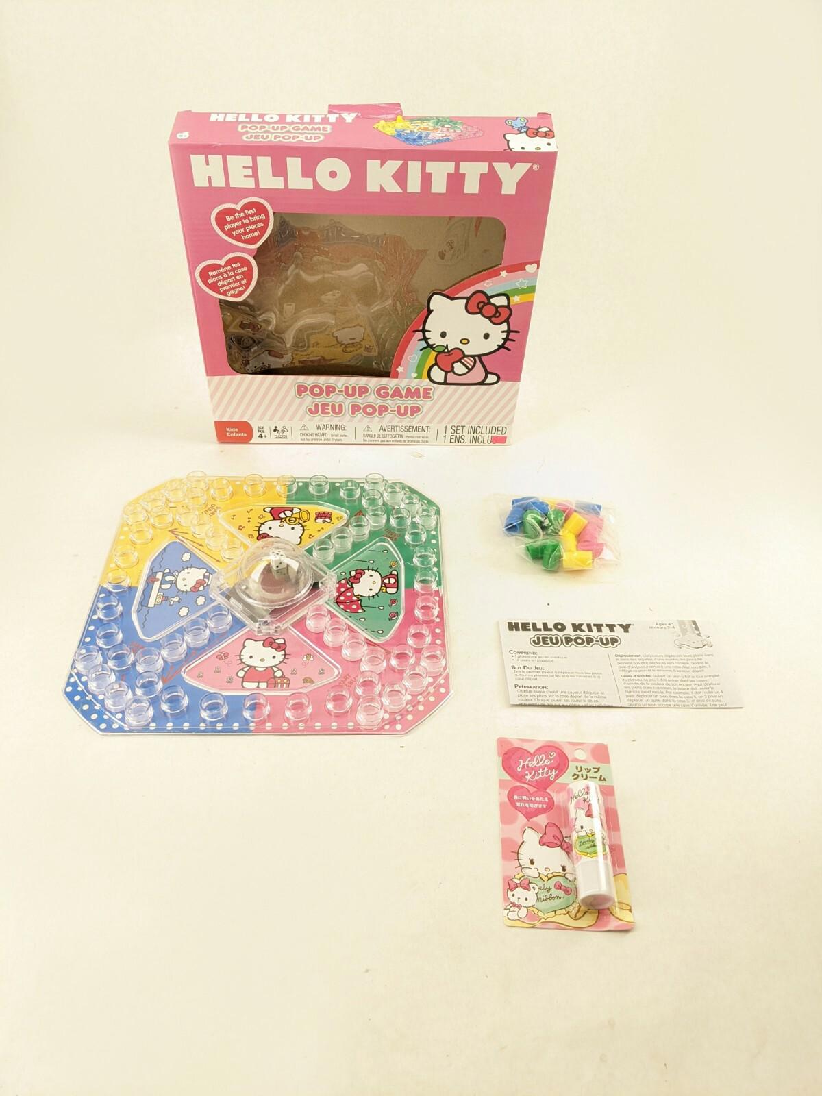 Hello Kitty Pop- Up Game, Frustration - Complete, Includes Japanese Lip Balm
