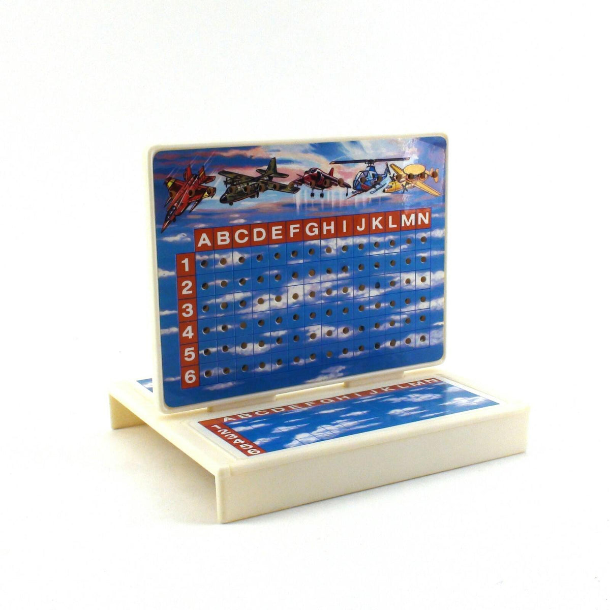 Lot de 2 jeux de voyage vintage - Pop O' Matic Trouble, jeu de stratégie Air Battle