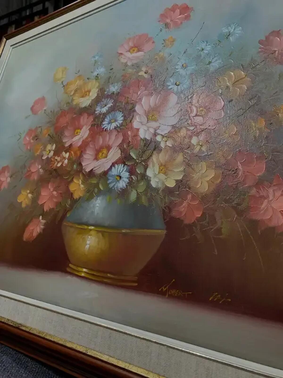 Floral Robert Cox Painting