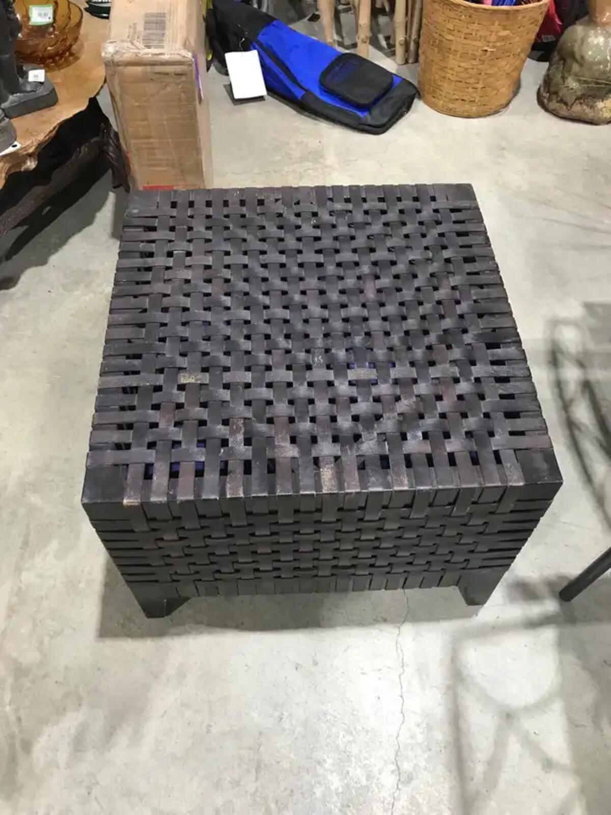 Woven Patio Coffee Table 20x20