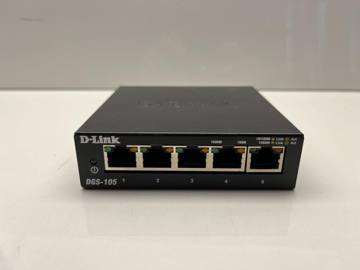 Switch Ethernet Gigabit D-Link 5 ports DGS-105