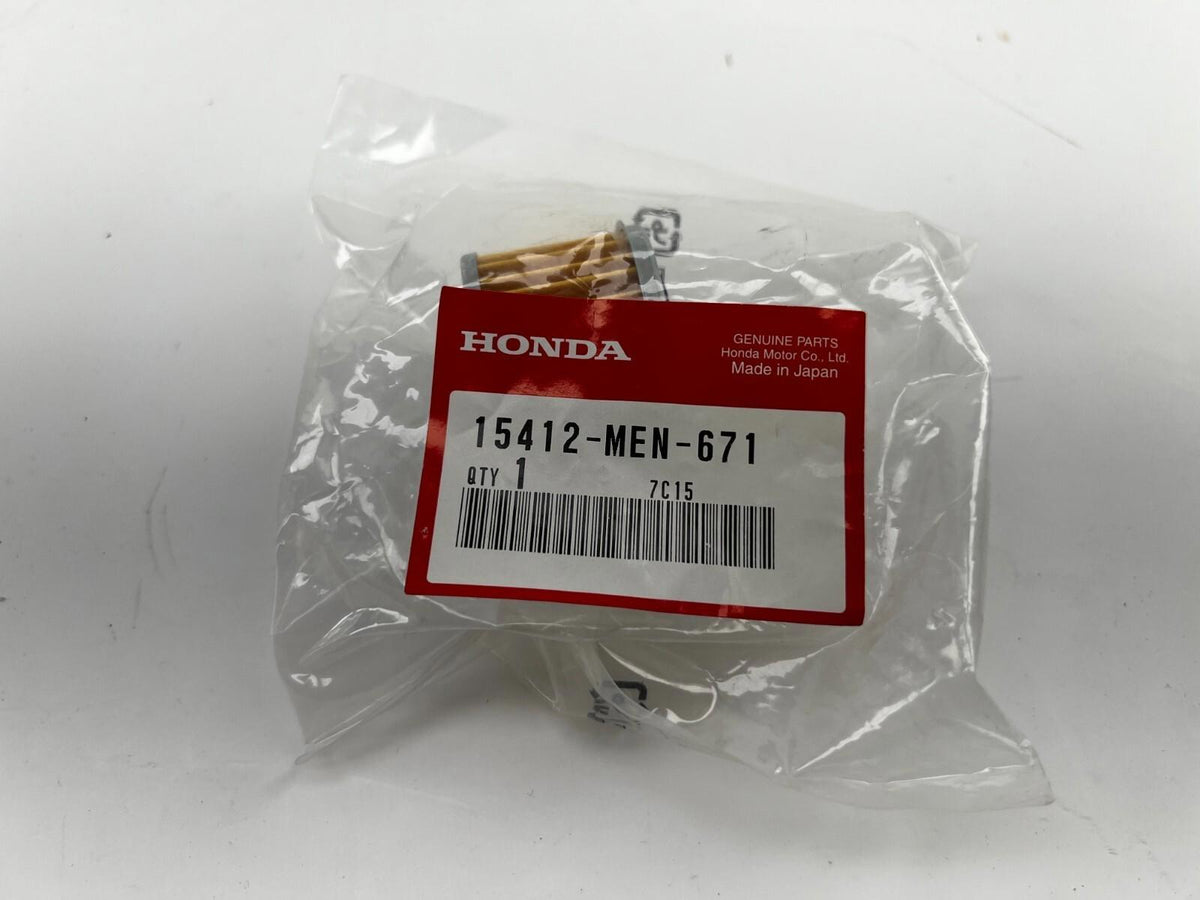 15412-MEN-671 : Filtre à huile OEM Honda TRX450R, CRF150R, CRF250R / X, CRF450R