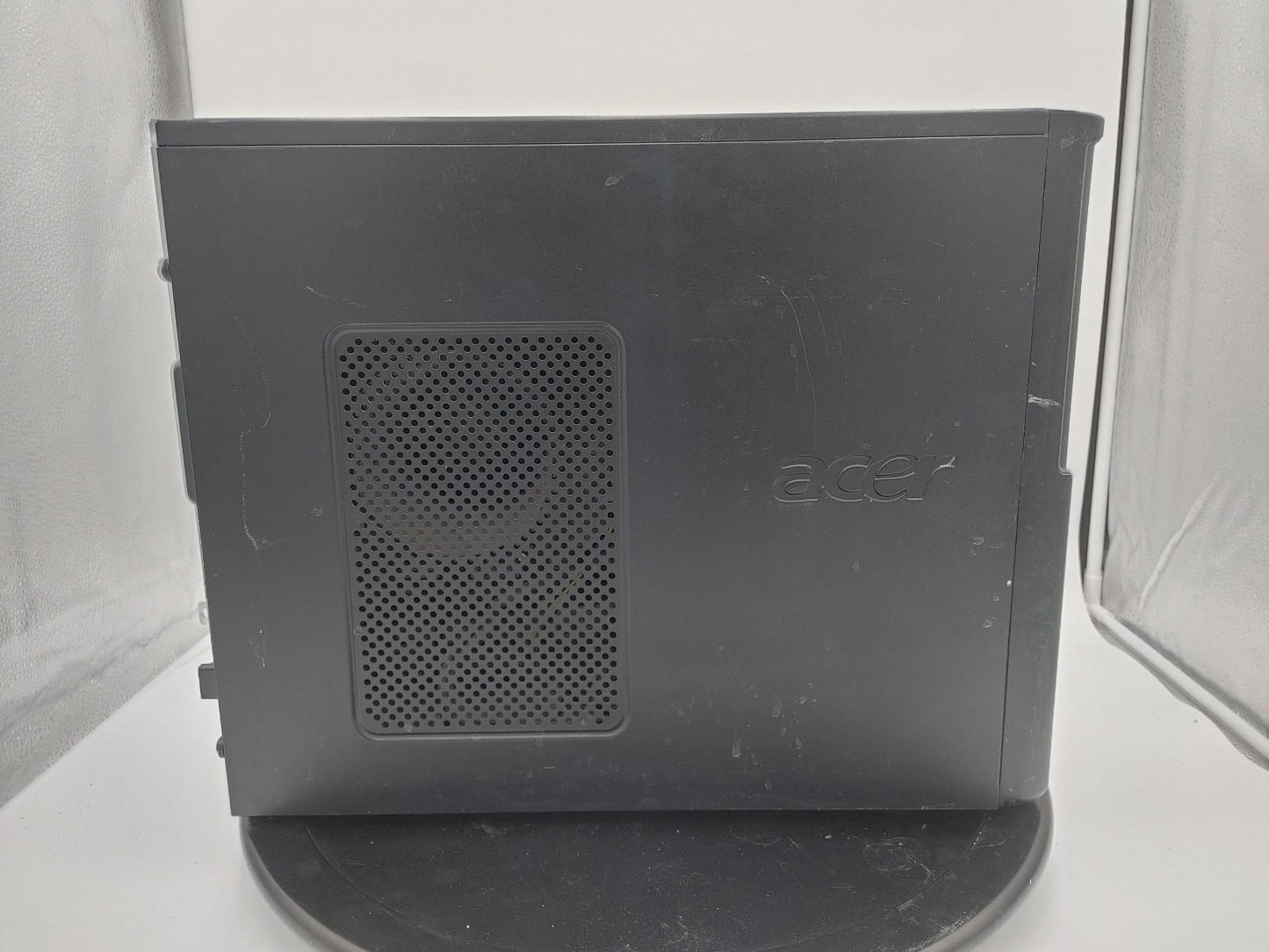 Acer Aspire M1640 Windows 7 PC Pentium 2GHz 2GB RAM 320GB HDD Black Works Tested