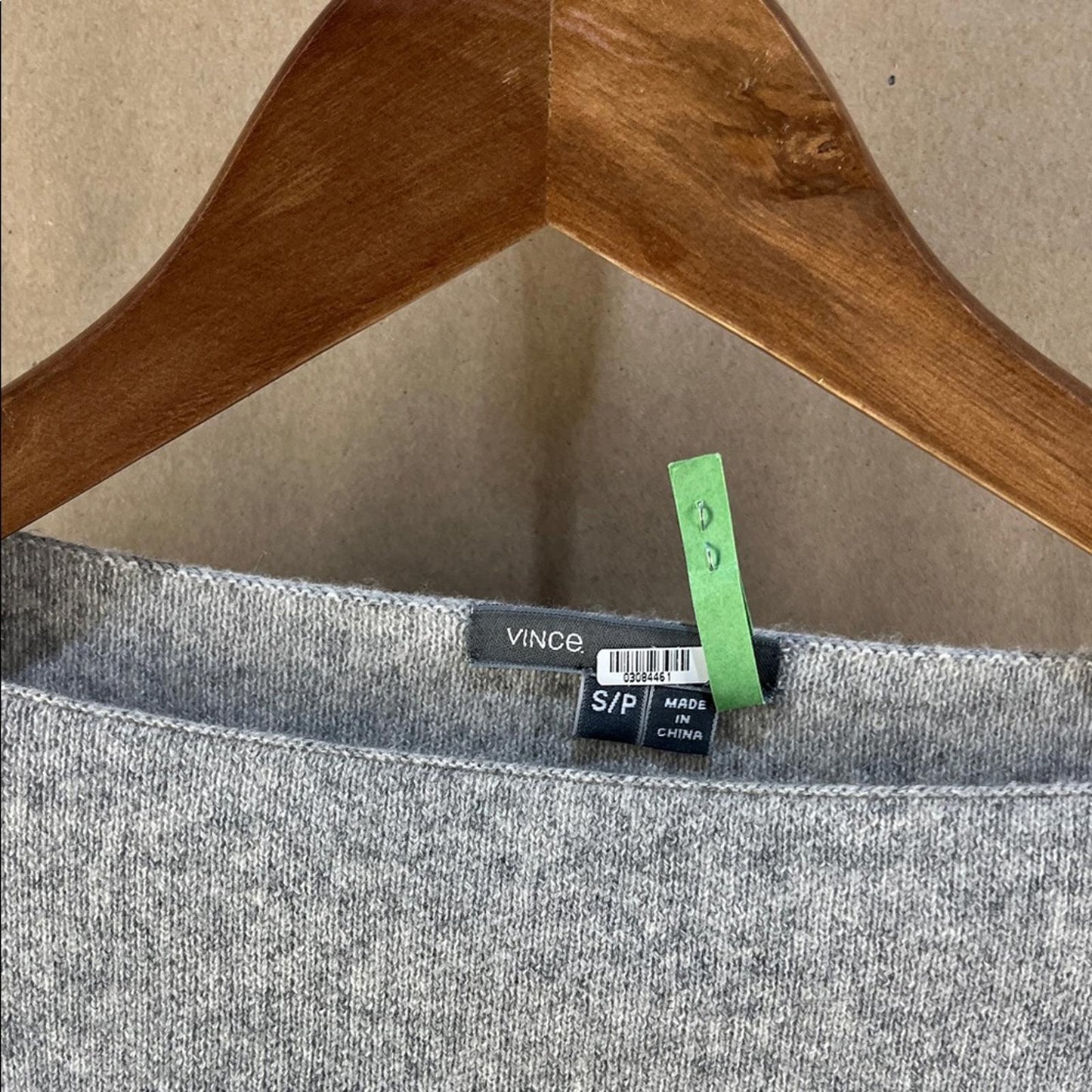 Vince Women’s Gray Geometric Sweater (Size S)