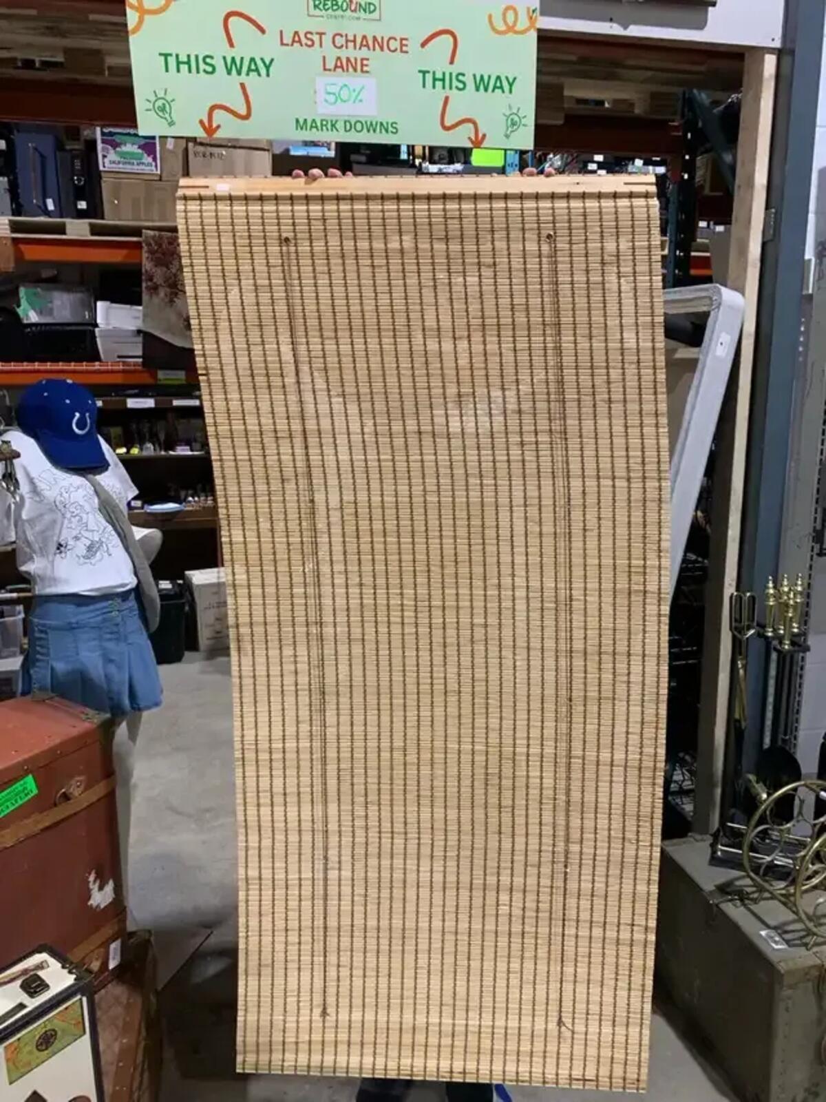 30” Slim Bamboo Blind