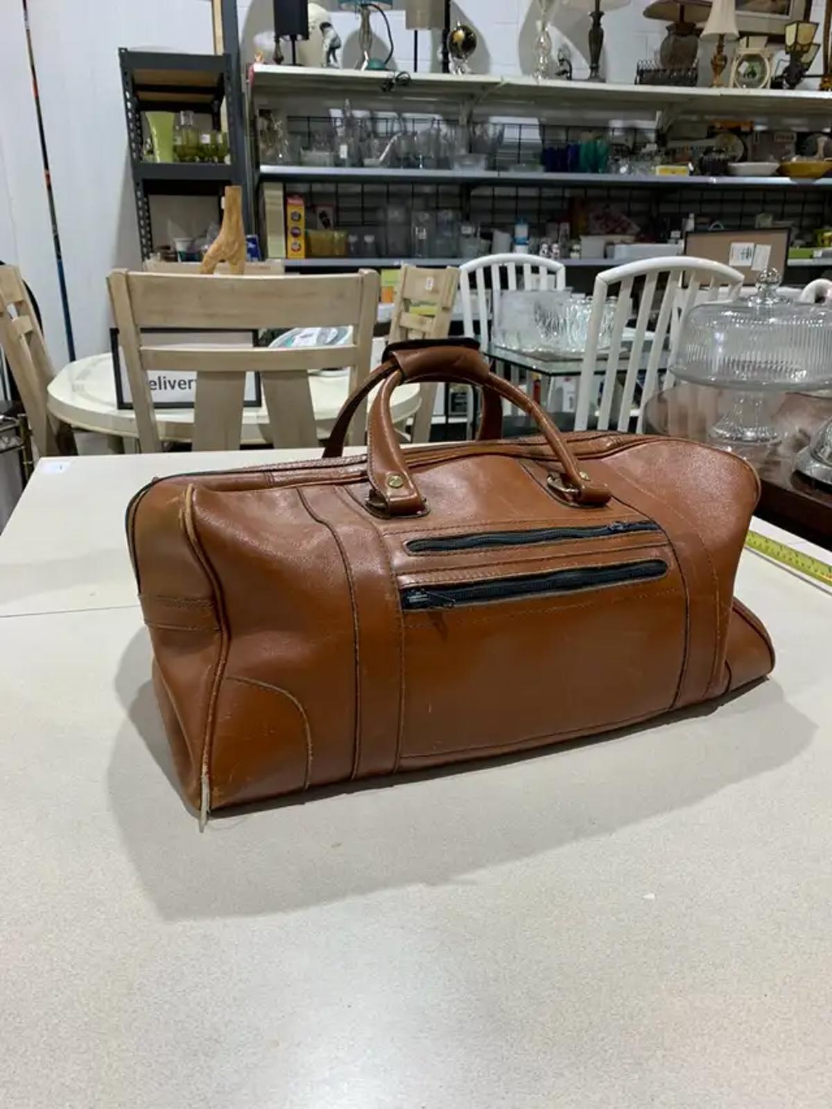 Leather Duffle Bag