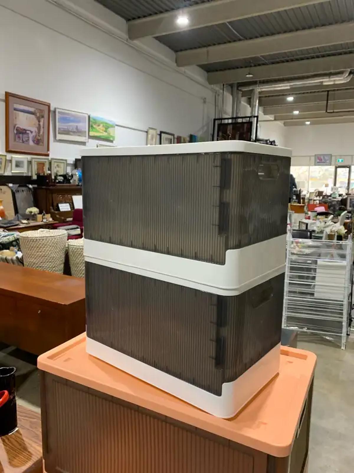 Stacking Storage Cubes with doors