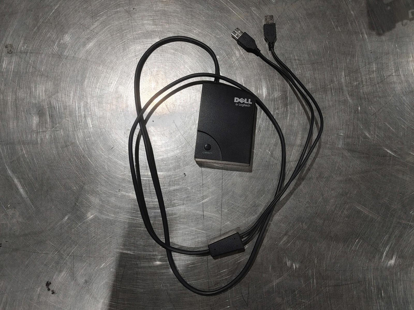 GOOD CONDITION Dell by Logitech Mouse and Keyboard USB Receiver Black