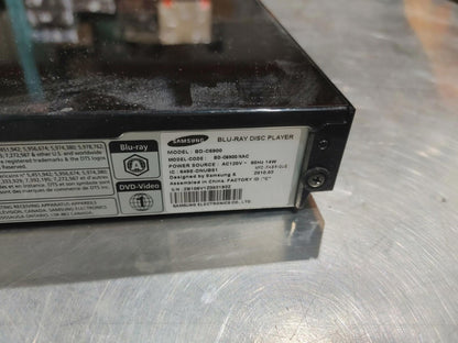 Good Condition Samsung Blu-Ray DVD Player BD-C6900 Tested Working Black
