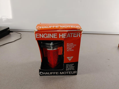 OPEN BOX Motomaster Canadian Tire In-line Vapour Pump Engine Heater for Winter