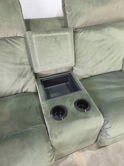 Green La-Z-Boy 2-Seat Power Recliner Loveseat