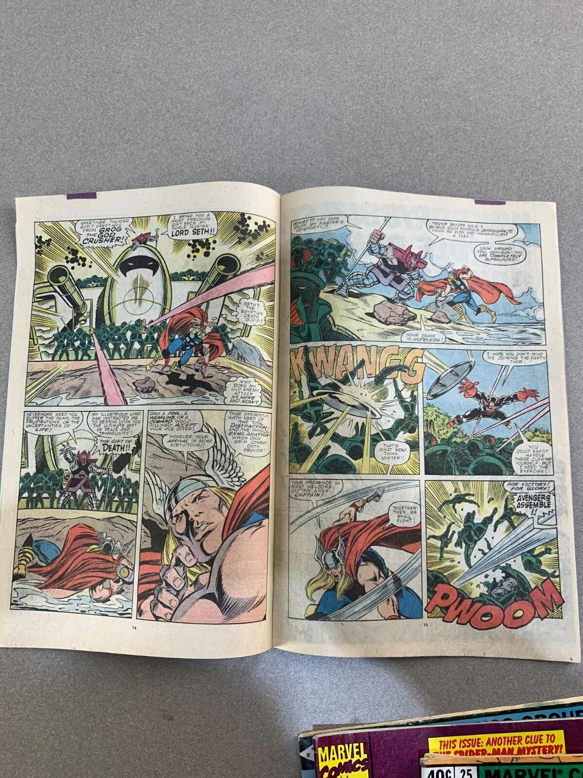 Marvel | 1987 | The Mighty Thor #390 | 1st Time Captain America Lifts Mjolnir