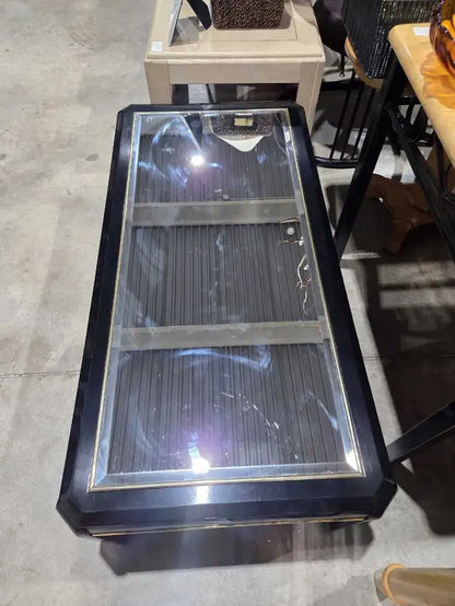 Black Mirrored Coffee Table