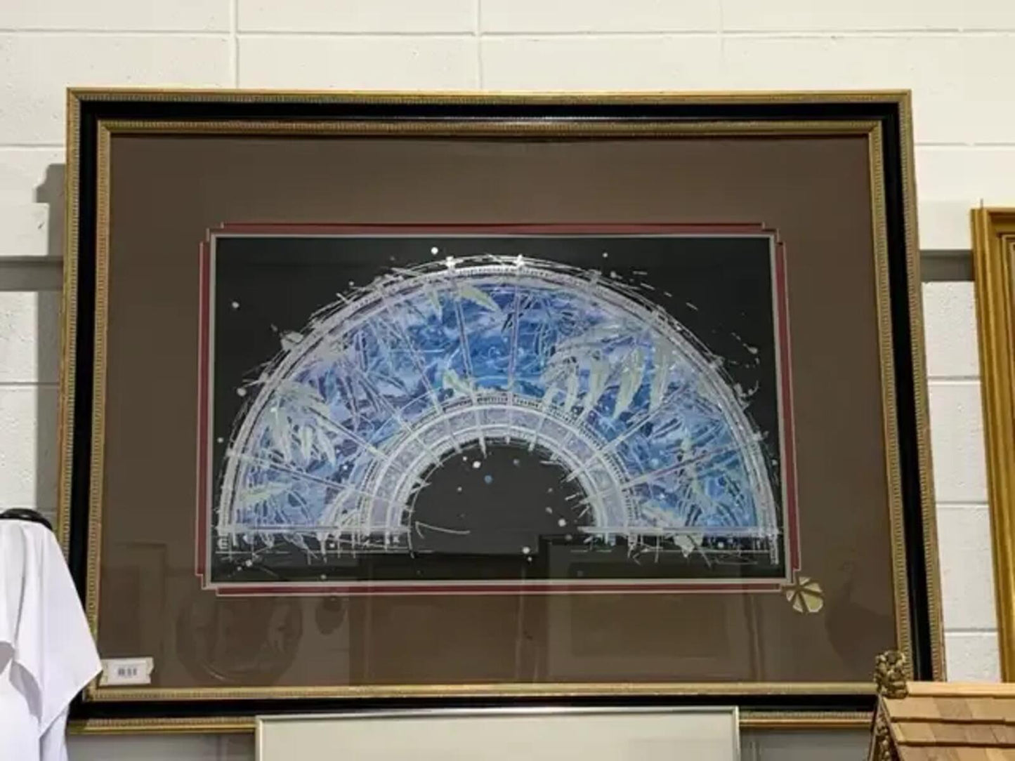 William Gatewood Olan Fa Framed Lithograph Art