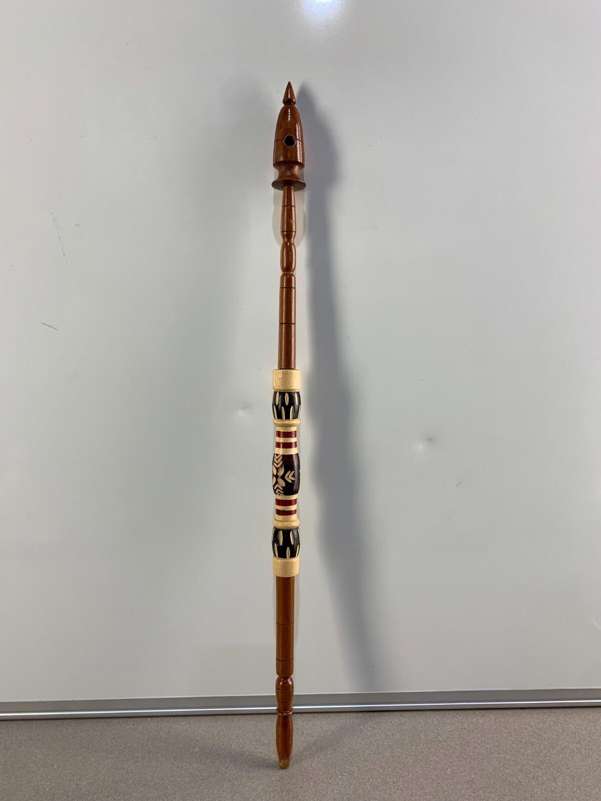Decorative wooden pipe