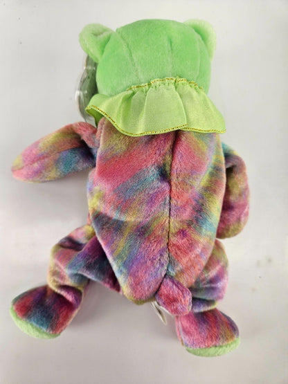 TY Beanie Baby - AUGUST the Birthday Bear (7.5 inch)