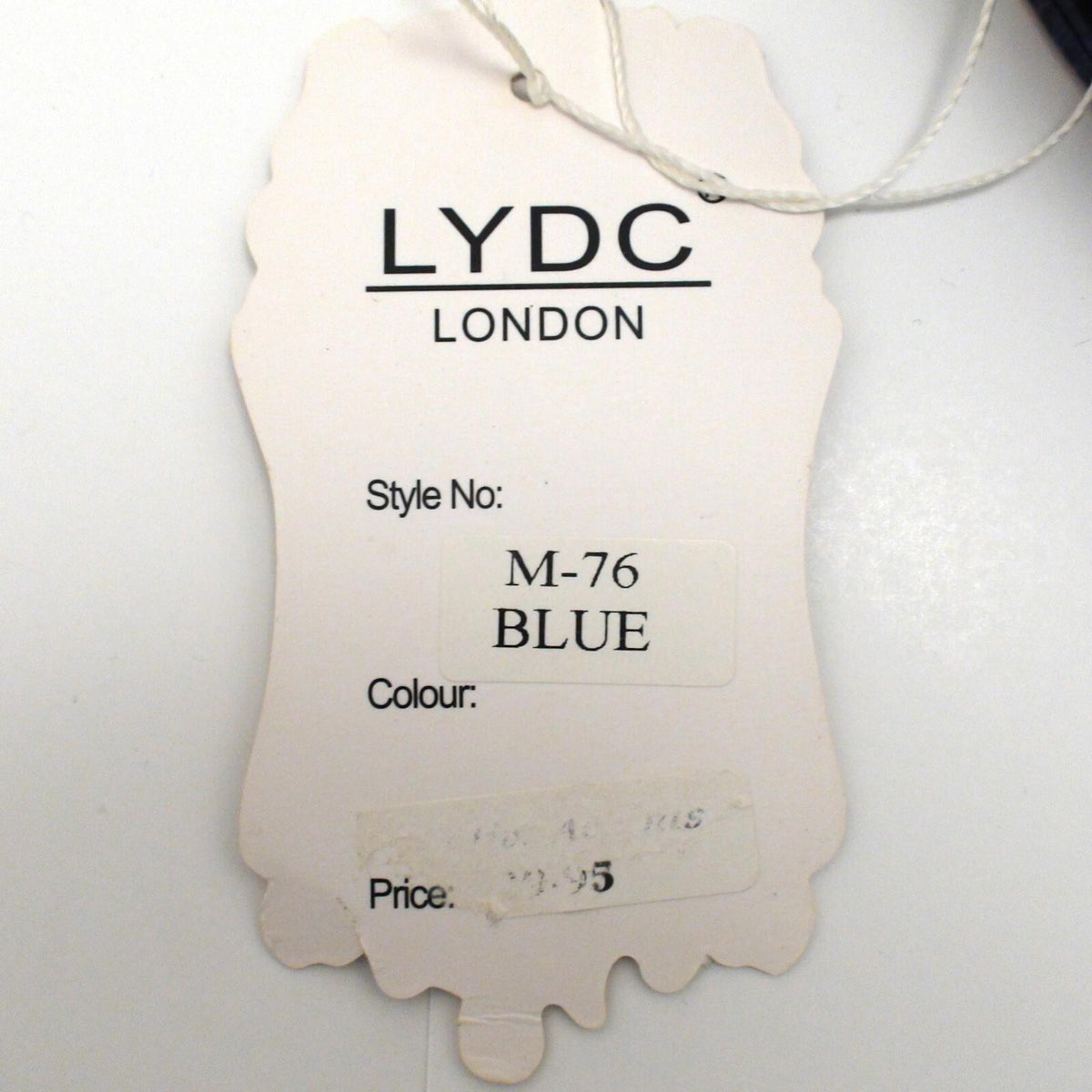 LYDC Ladies Heart Shaped Designer Purse Blue