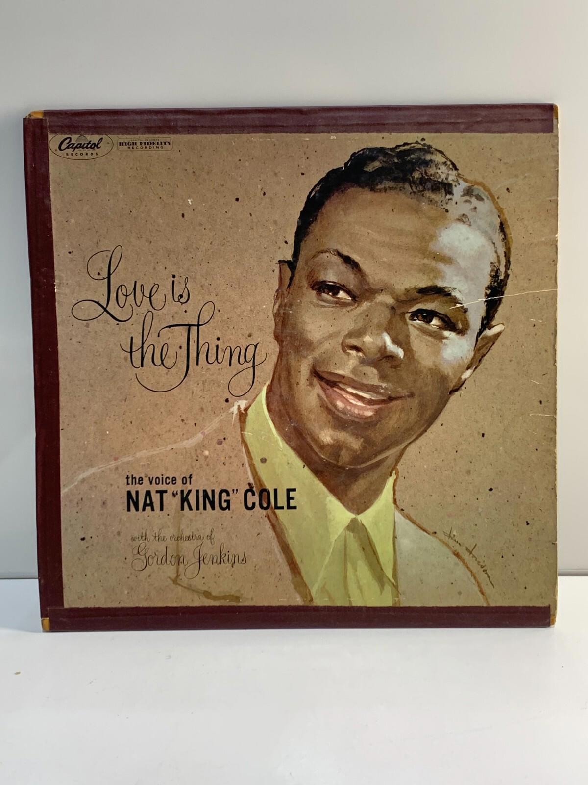 NAT KING COLE with the orchestra of Gordon Jenkins "Love Is The Only Thing"