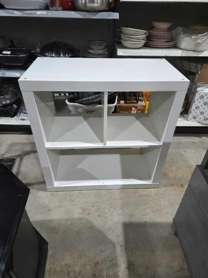 Ikea Kallax White Cube Shelf