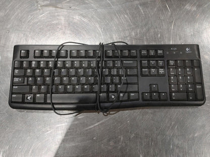 Logitech K120 USB Keyboard Black - Fair