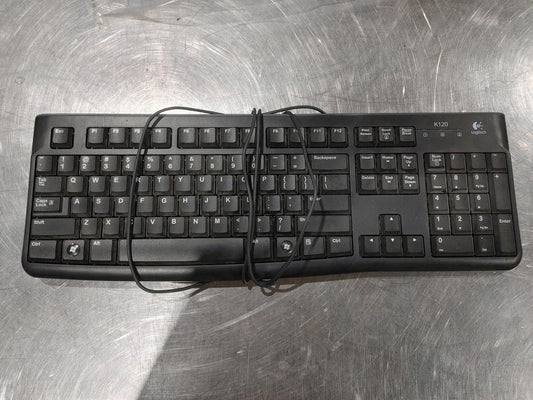 Logitech K120 USB Keyboard Black - Fair