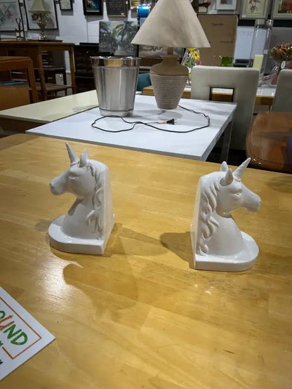 Unicorn Bookends