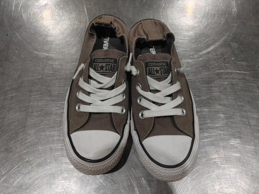 Converse All Star Shoes Size 6.5 Brown/White Good Condition