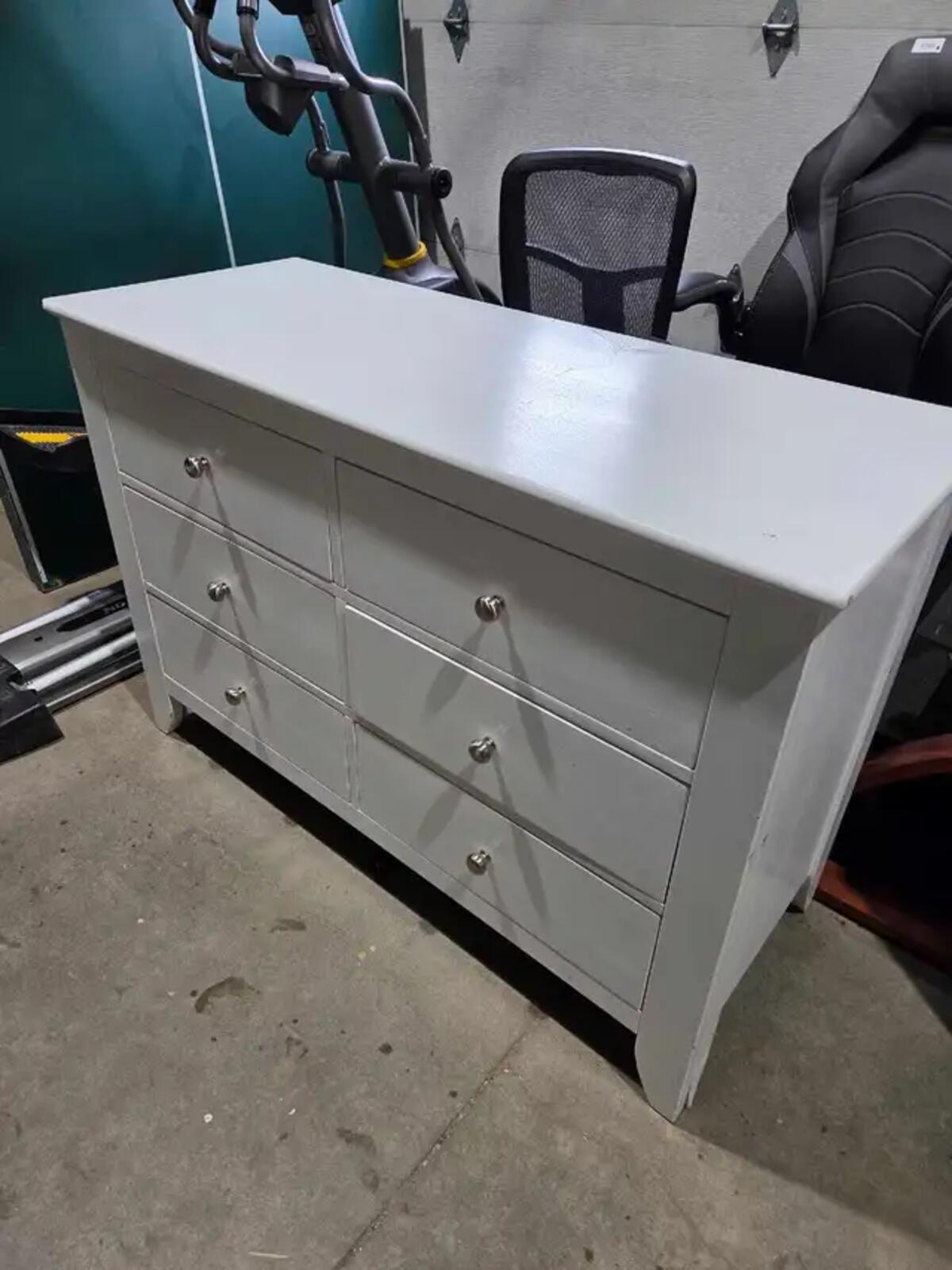 Pali Salerno Double Dresser - White